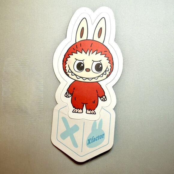 Pop Mart The Monsters Labubu Plush Keychain Bag Charm Blind Box “X” Variant - Picture 6 of 7